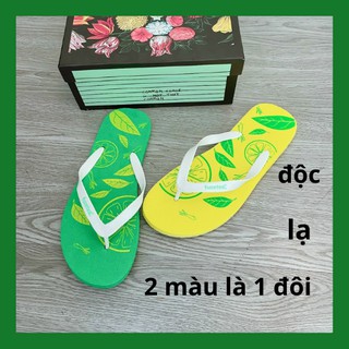 [Đi Biển] Dép Tông/ Dép Kẹp/ Dép Xỏ Ngón Nam Nữ Thời Trang Biển Độc Lạ