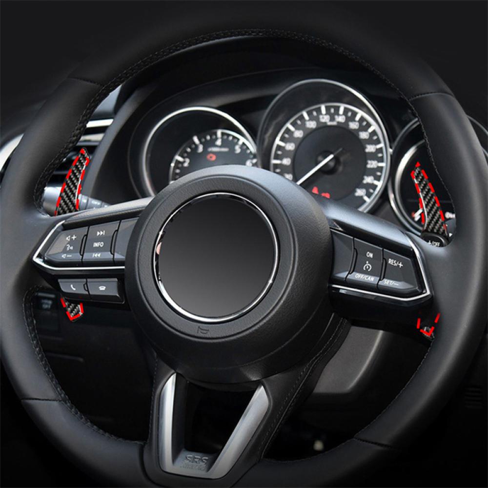 Cặp Lẫy Chuyển Số Mở Rộng Bằng Sợi Carbon Cho Mazda 3 Axela 6 Atenza CX-5 CX-4 B3K4