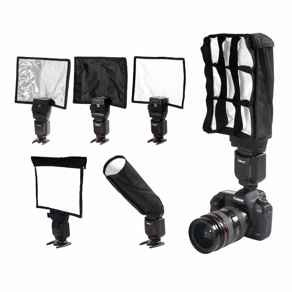 Thanh lý Hot - Softbox 5 trong 1 mới cập bến cho đèn flash Canon, Nikon, Sony, Fujifilm, Godox, Youngnuo