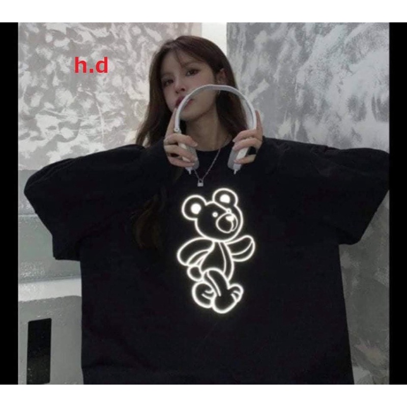 Áo nỉ chuột Micky phản quang HD6