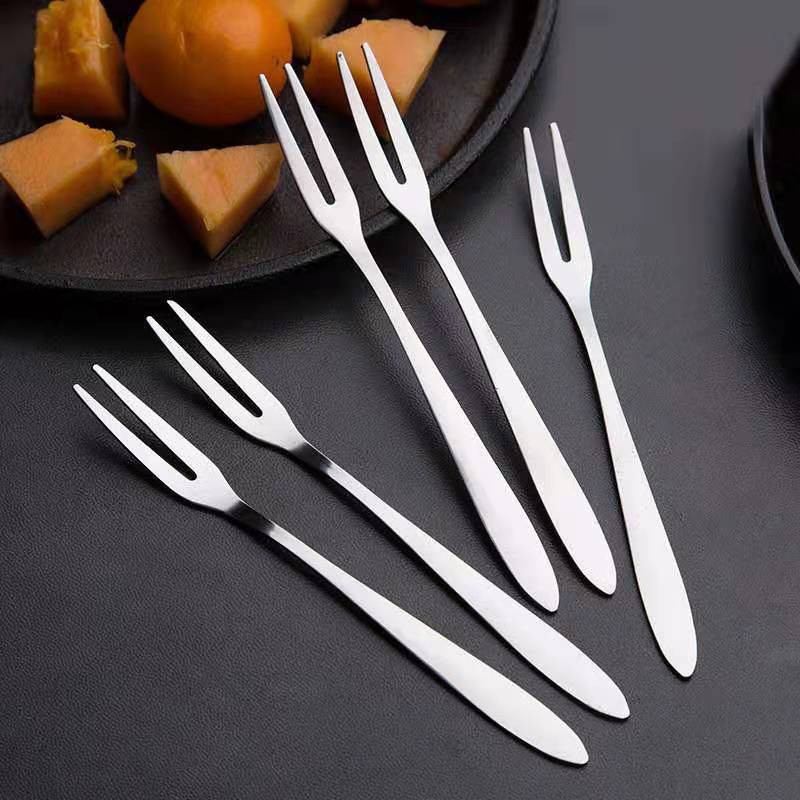 Nĩa Ăn Trái Cây Inox 304 Không Gỉ A361