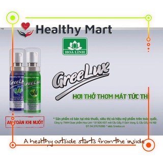 ✔️️️GreeLux xịt thơm miệng Hoa Linh