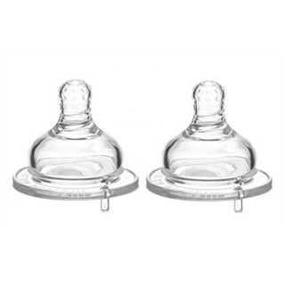 Ty thay bình sữa cổ rộng silicone siêu mềm, size l/ hộp 2 cái kuku - ku5277a