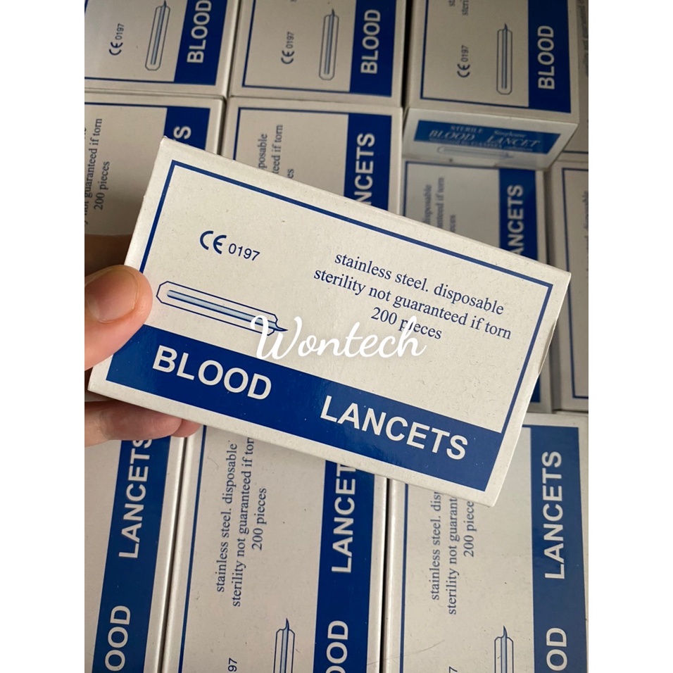 [WONTECH] Kim Chích Mụn Blood Lancets.