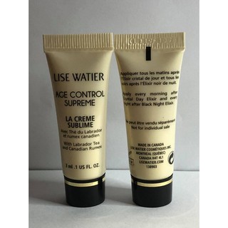 Kem dưỡng Lise Watier Age Control Supreme La Creme Subline chống lão hoá sample 3ml
