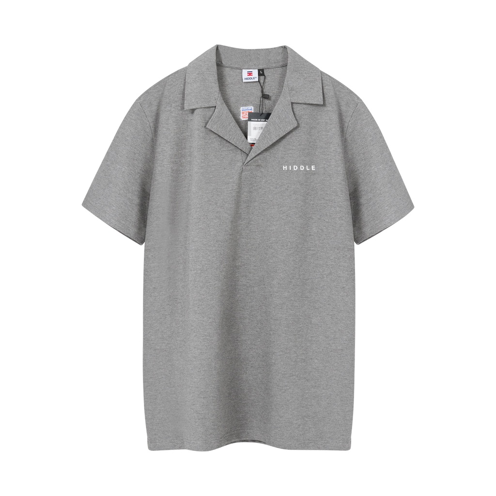 Áo polo nam cổ vest chất cotton cao cấp co giãn 4 chiều, chống nhăn, trẻ trung HIDDLE | H02-T05
