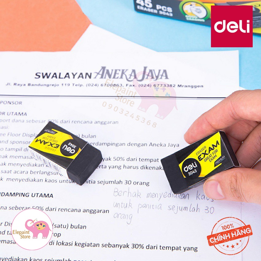 Gôm tẩy Deli 3043