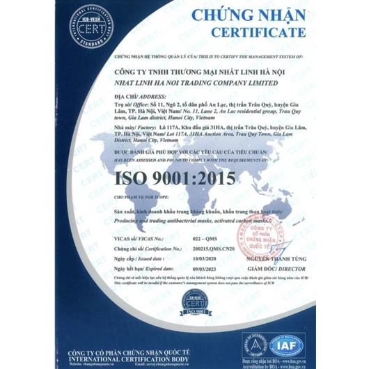 KHẨU TRANG Y TẾ AMI - ĐỦ 3 MÀU - HÀNG CHÍNH HÃNG