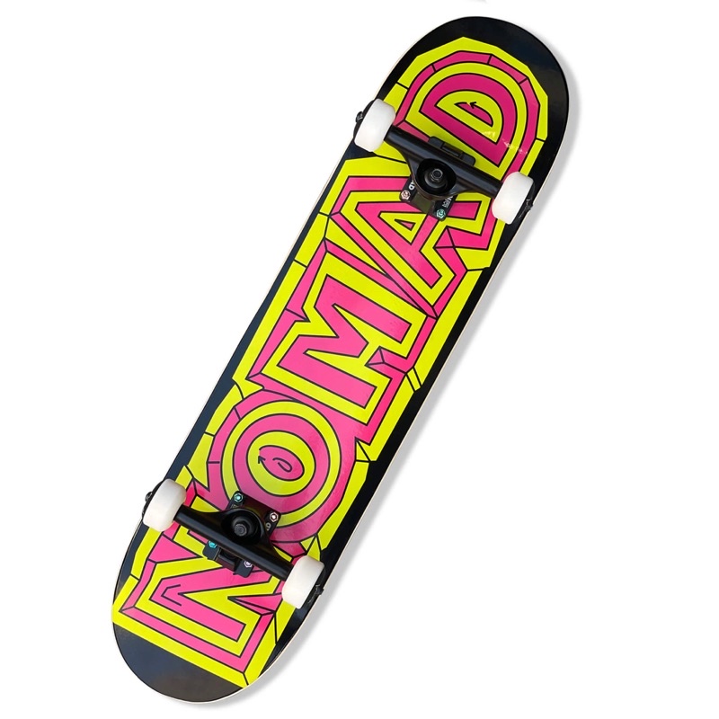 Ván Trượt Skateboard NOMAD COMPLETE CAVERN BLACK 8.0