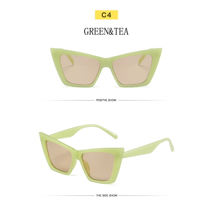 Kính mát mắt mèo chống tia UV400 phong cách cổ điển sang trọng dành cho cả nam và nữ