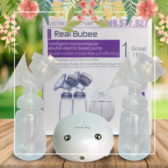 Máy hút sữa điện đôi Real bubee