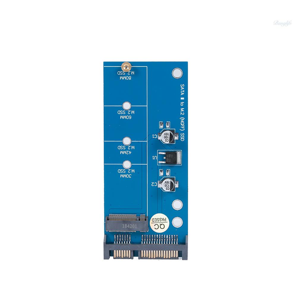 Thẻ Chuyển Đổi Ngff M.2 Ssd Sang Sata 3.0 Cho Ổ Cứng Ssd 30 / 42 / 60 / 80mm M.2 | BigBuy360 - bigbuy360.vn