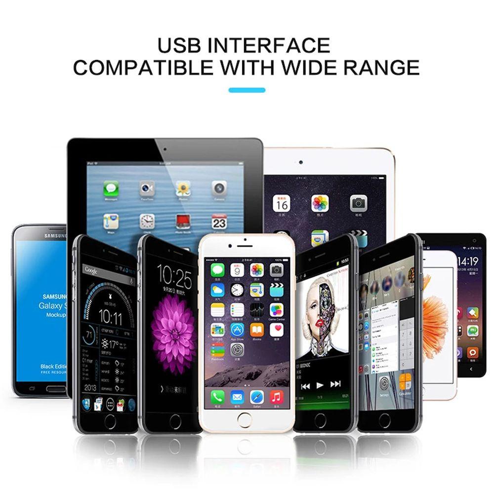Củ Sạc USB Kép 5V 2A Có Đèn LED Cho Điện Thoại Android