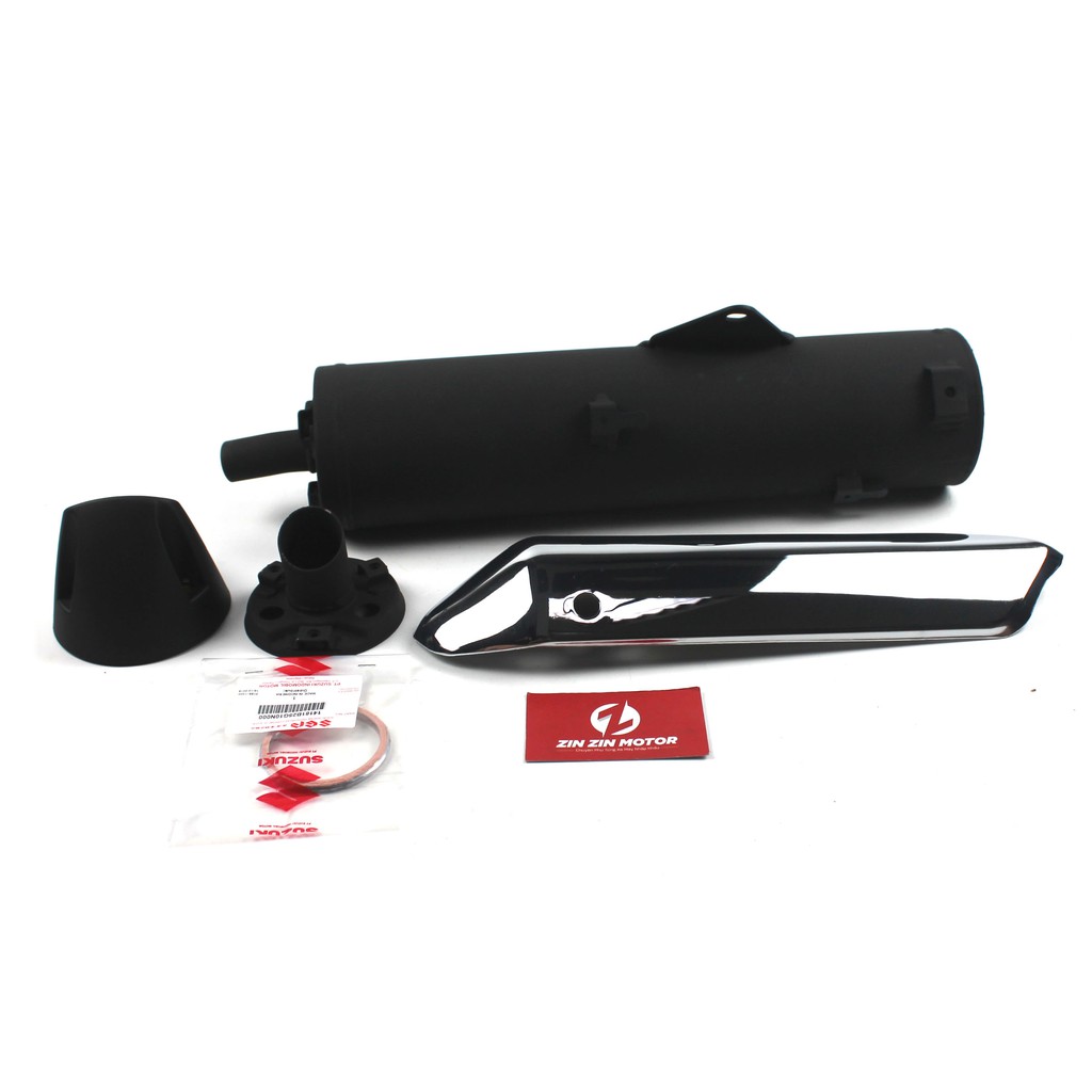 Set Pô Lon Đen - Satria Fi, Raider Fi, Raider Xăng Cơ, Raider K6, Satria K9, Raider K9 - ZIN ZIN MOTOR