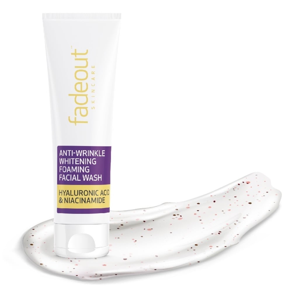 Sữa Rửa Mặt Fadeout Dưỡng Trắng Da Mờ Nếp Nhăn Anti-Wrinkle Whitening Foaming Facial Wash 100ml
