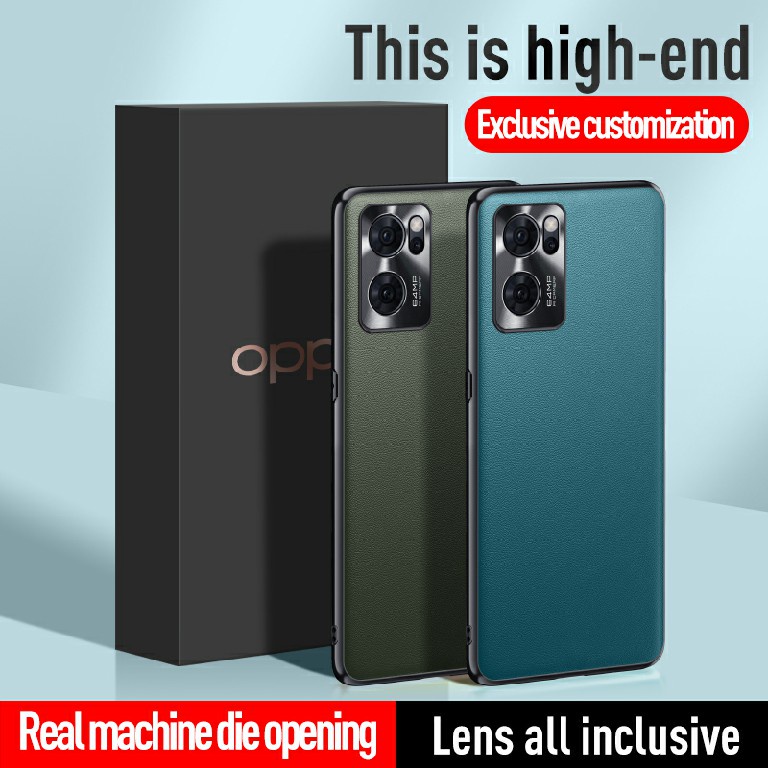 Ốp Điện Thoại Da Chống Sốc Bảo Vệ Ống Kính Máy Ảnh Cho OPPO reno 7 5G reno 7pro reno 7se