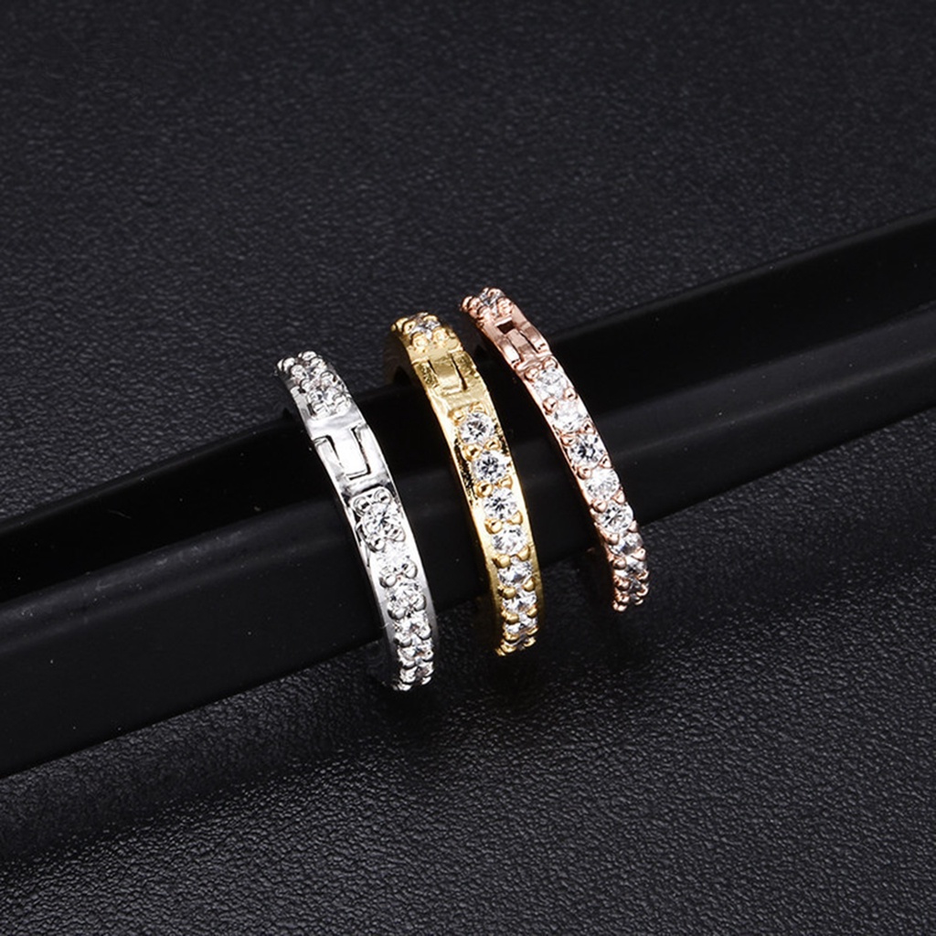 Bông tai đính đá thiết kế đơn giản sang trọng dành cho nữ