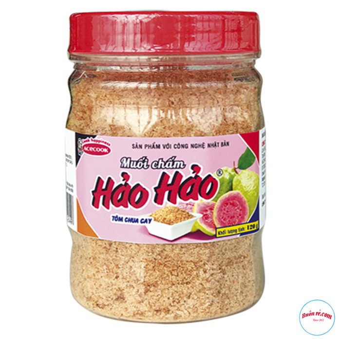 Muối Hảo Hảo chua cay (hũ 120g) chính hãng Acecook 00006