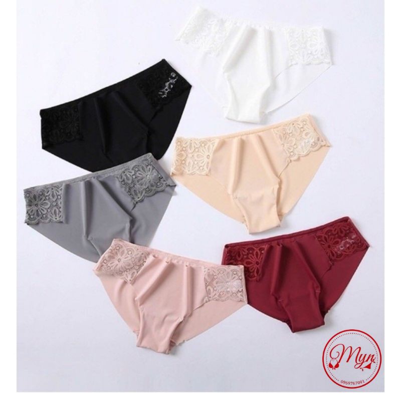 [Mã 12FASHIONSALE1 giảm 10K đơn 50K] QUẦN LÓT SU PHA REN MỀM ĐẸP ẢNH TỰ CHỤP