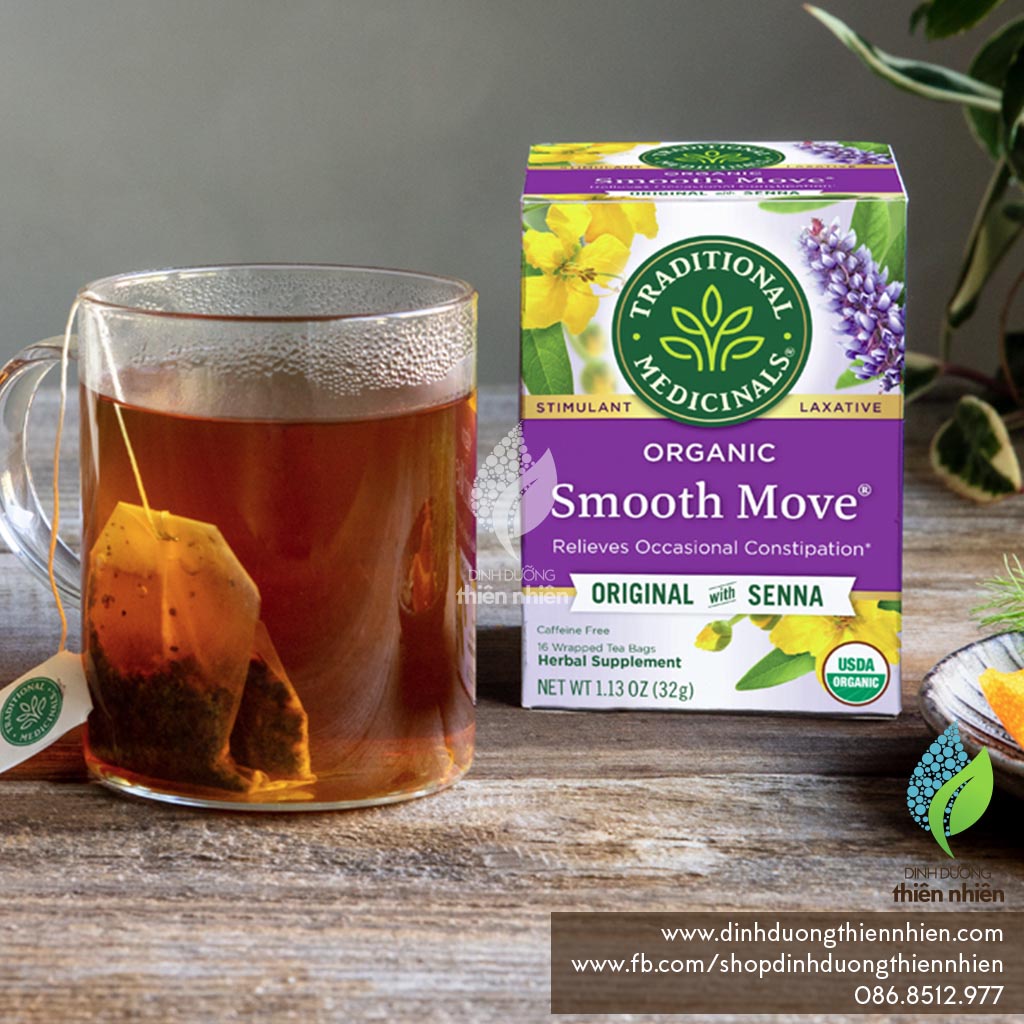 Trà Hữu Cơ Thảo Mộc Traditional Medicinals Smooth Move