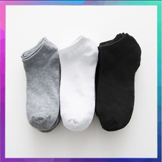 (Combo 10 Đôi Vớ) Tất Vớ Nam Cổ Ngắn Thấm Hút Mồ Hôi Không Trơn Trượt -TN10 - TrongTanFashion