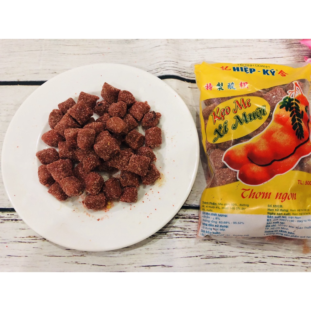 Kẹo me xí muội Hiệp Ký_ ăn vặt _vị chua ngọt 200g/500g/1kg