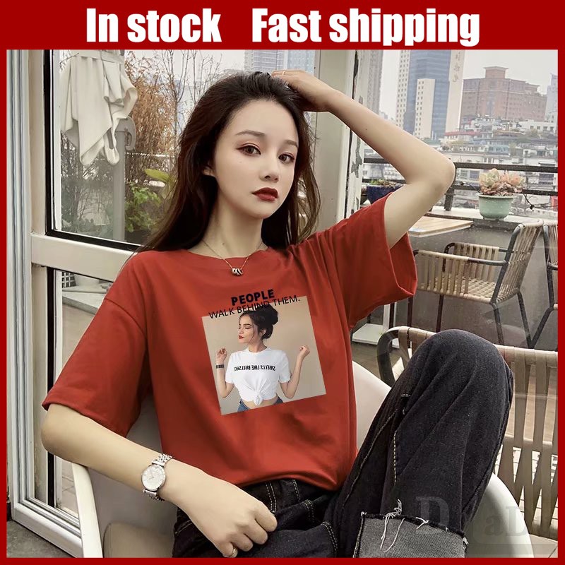 Mũ Lưỡi Trai Phong Cách Hàn Quốc Thời Trang Mùa Hè  Áo Thun Tay Ngắn Cổ Tròn Dáng Rộng In Họa Tiết Hoạt Hình Thời Trang Xinh Xắn Cho Nữ