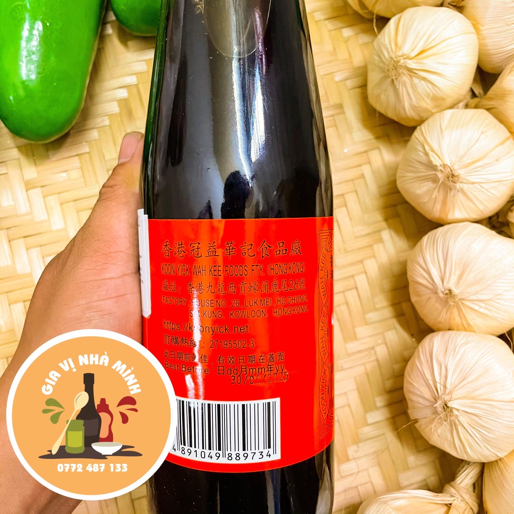 GIẤM CATCHUP-SỐT CATCHUP KOON YICH WAHKEE 500ML