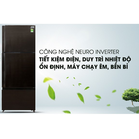 Tủ lạnh Mitsubishi Electric 414 lít MR-V50EH-BRW (Miễn phí giao tại HCM-ngoài tỉnh liên hệ shop)