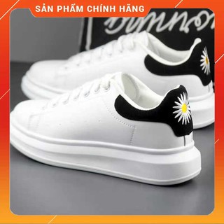 Giày Sneaker MC Queen Hoa Cúc Dây Lụa Cao Cấp Full Box Full Bill