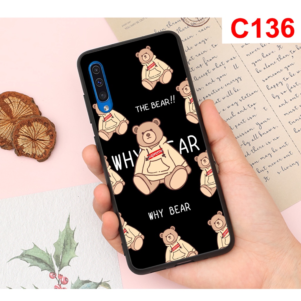 Ốp Lưng Samsung A30s - A50/A50s - A70 in hình gấu đáng yêu.