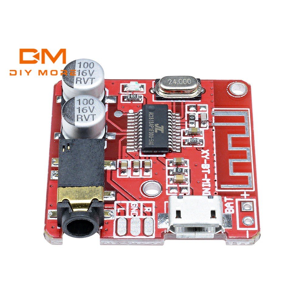 DIYMORE Bảng mạch giải mã âm thanh 3.7V-5V mini bluetooth 4.1 Wav Ape FLAC MP3 tiện dụng