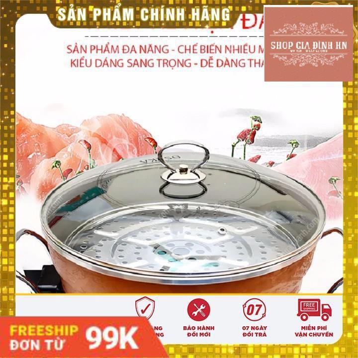 [GIẢM 50%] Nồi lẩu nướng điện đa năng Osaka Nhật Bản - Bảo Hành 6 Tháng Lỗi 1 đổi 1