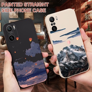 Ốp Điện Thoại Dẻo in Hình Núi Tuyết Cho OPPO Realme 5 Pro Q 5S 5i 6i 6 6S 7 8 C11 C20 C20A C15 C17 C21 C21Y C25Y C25 C12 C25S