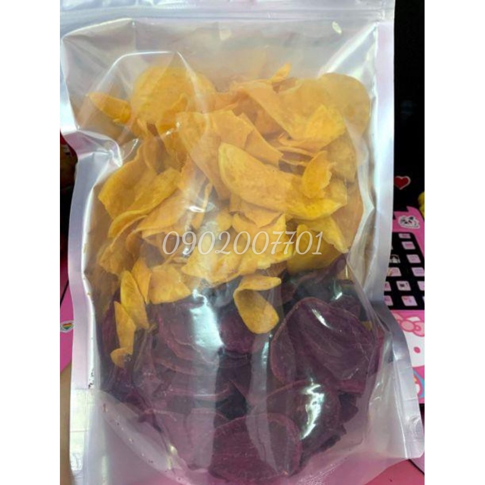1 Kg Khoai lang mix sấy mật ong giòn ngon - Đặc sản Đà Lạt