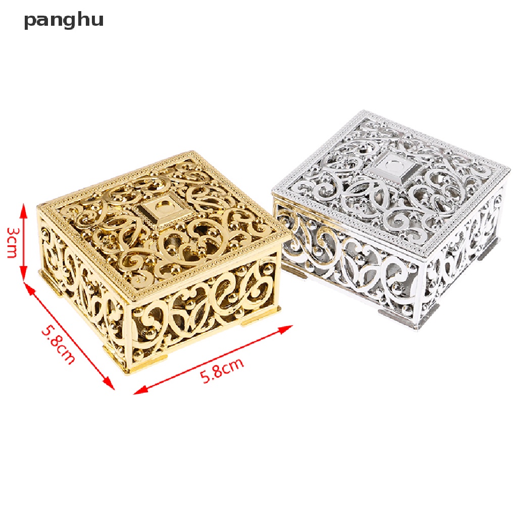 Hộp Đựng Kẹo Hình Vuông Bằng Nhựa