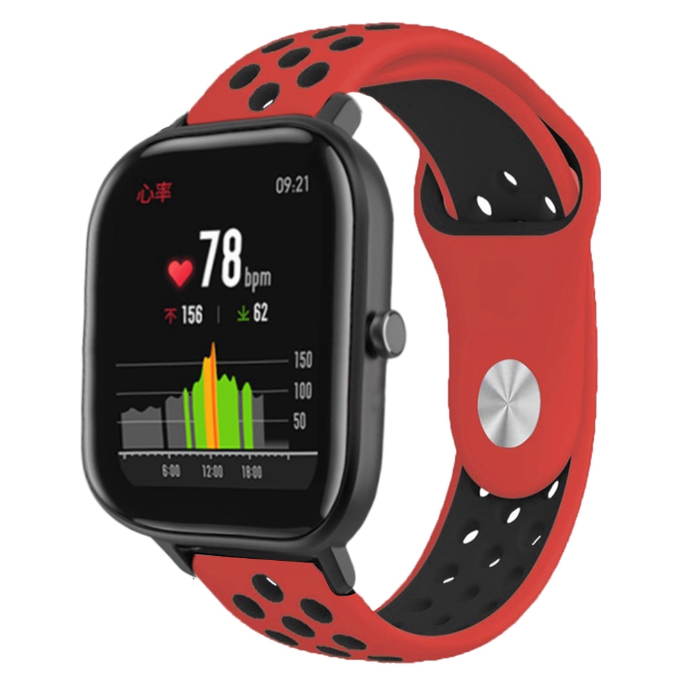 Dây đeo đồng hồ silicon 20mm tương thích cho Xiaomi Huami Amazfit GTS /Bip Lite Youth/GTR 42mm