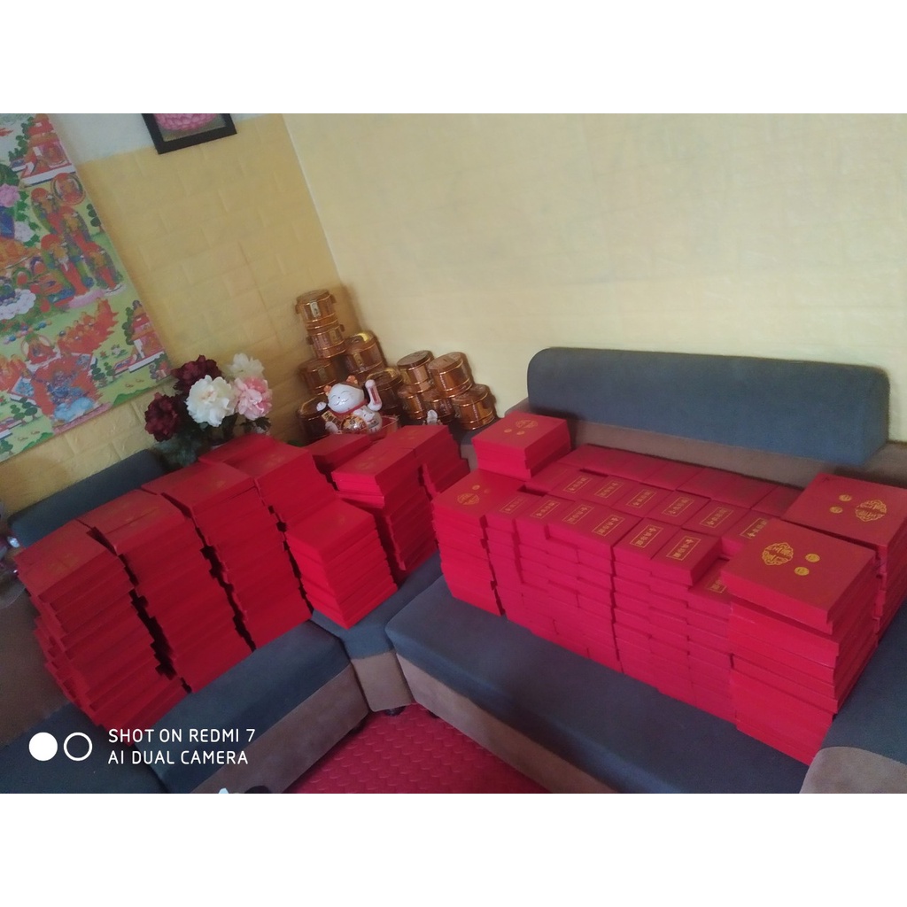 Set 5 Ông Thần tài NGŨ PHÚC LÂM MÔN (loại hộp sang trọng làm quà tặng độc đáo)