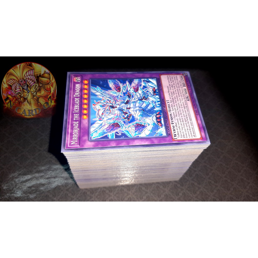 Bài in Yugioh Cán Bóng 2 Mặt Có Sleeves