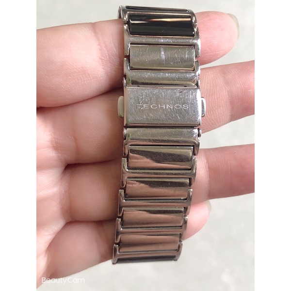 Đồng hồ nam hiệu technos sapphire ceramic quartz