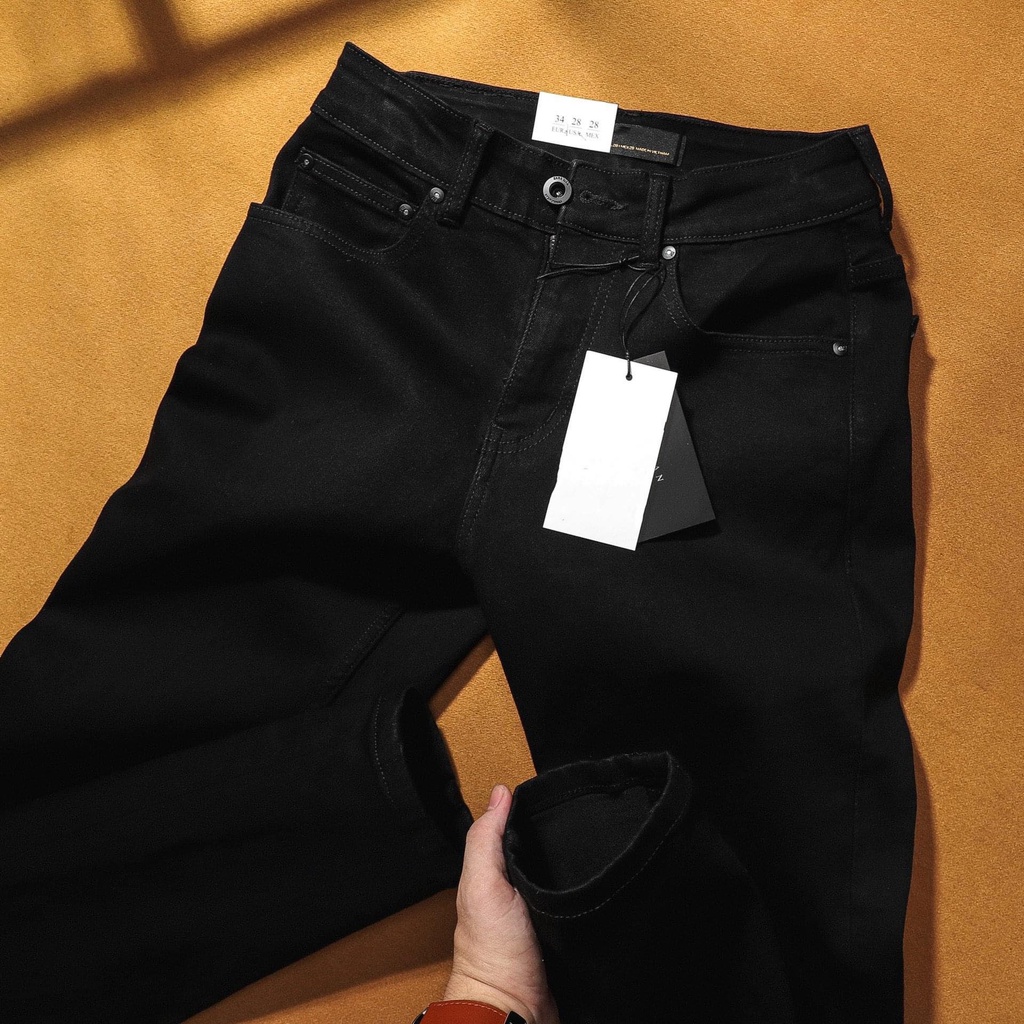[Mã SRBACK010912 hoàn 20K xu đơn 50K] Quần jean nam VADITAMIN màu đen trơn dáng quần ôm siêu đẹp | BigBuy360 - bigbuy360.vn