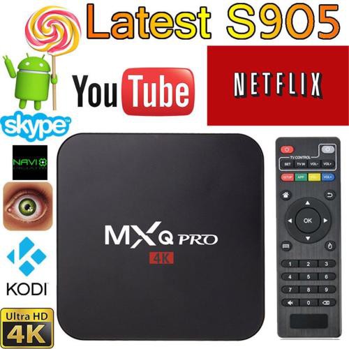 Đầu Tivi Box MXQ Pro 4K, chip xịn Amlogic S905 - Thanh lý
