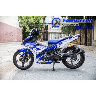  Decal Tem Trùm Xe Exciter 150 Mẫu Doremon