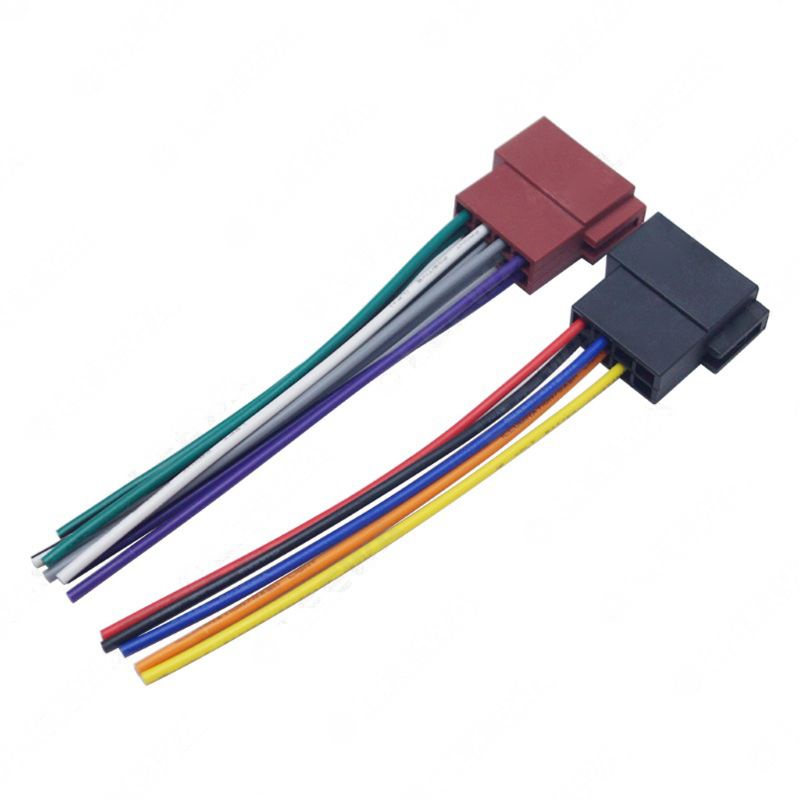 Bộ 2 Dây Cáp ISO Kết Nối Thông Dụng Dễ Lắp Đặt Cho Xe Hơi
