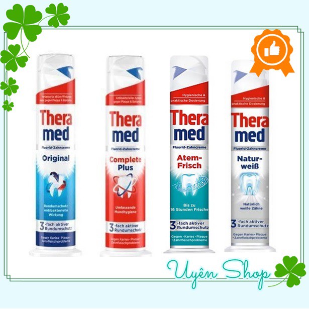 Kem đánh răng Theramed  loại lớn 100ml