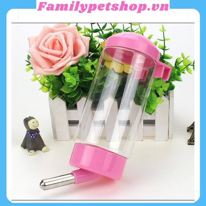 Bình nước cho chó mèoBình nước tự động gắn chuồng 400mlFamilyPetshop.vn