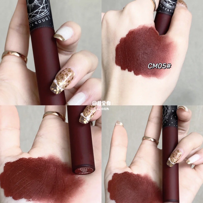 Son Kem Lì Blackrouge Black Rouge Cream Matt Rouge CM01, CM02,CM03,CM04,CM05,CM06,CM07 | BigBuy360 - bigbuy360.vn