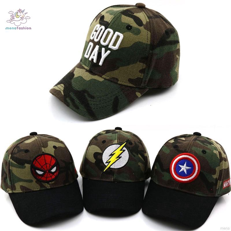 Mũ lưỡi trai hoạ tiết rằn ri cho trẻ em