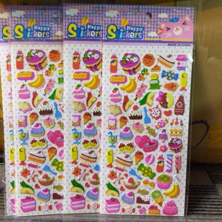 Sticker 3D chủ đề đồ ăn
