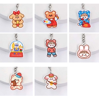 Móc Khóa Hình Hoạt Hình Dễ Thương
